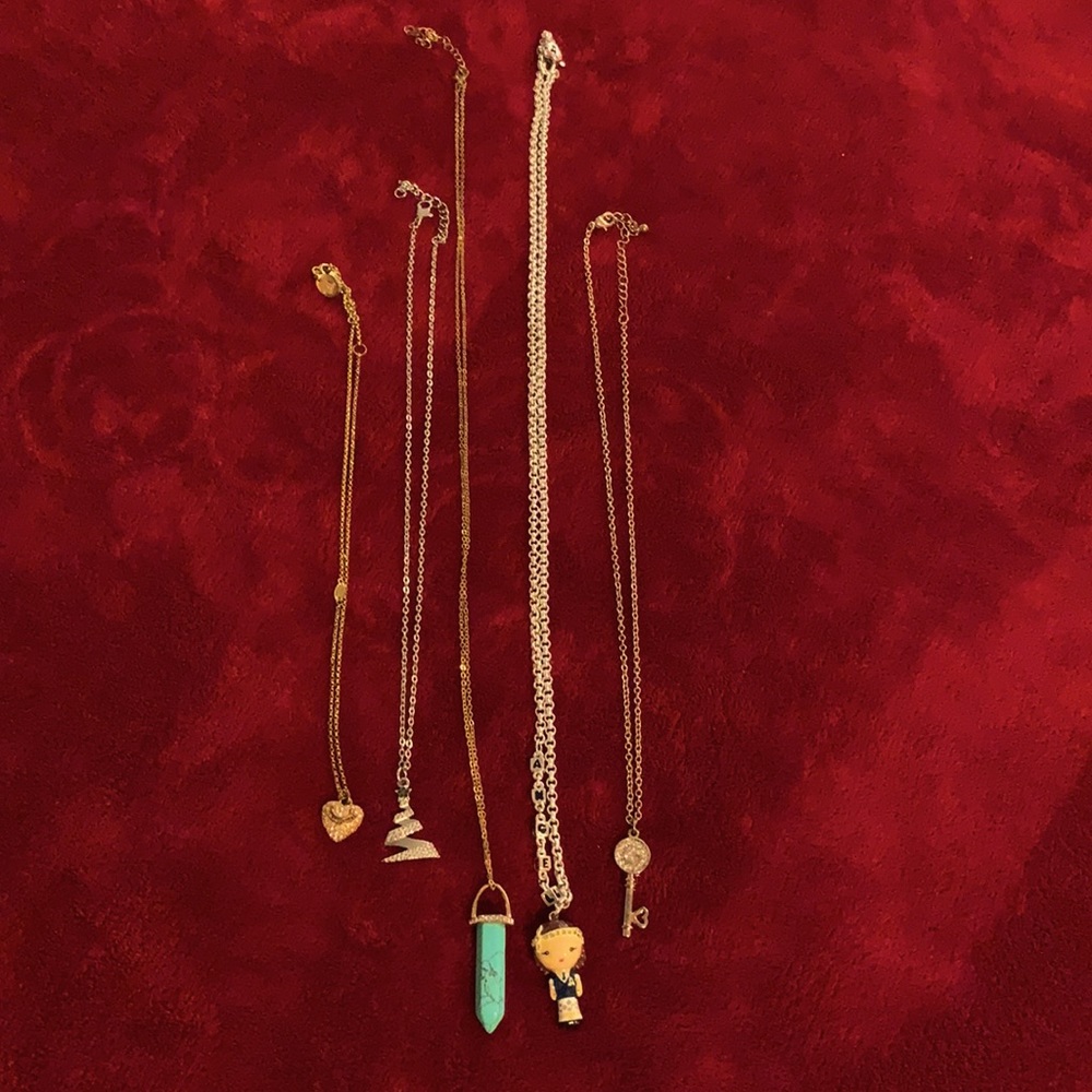 5 Necklace bundle for a reasonable price